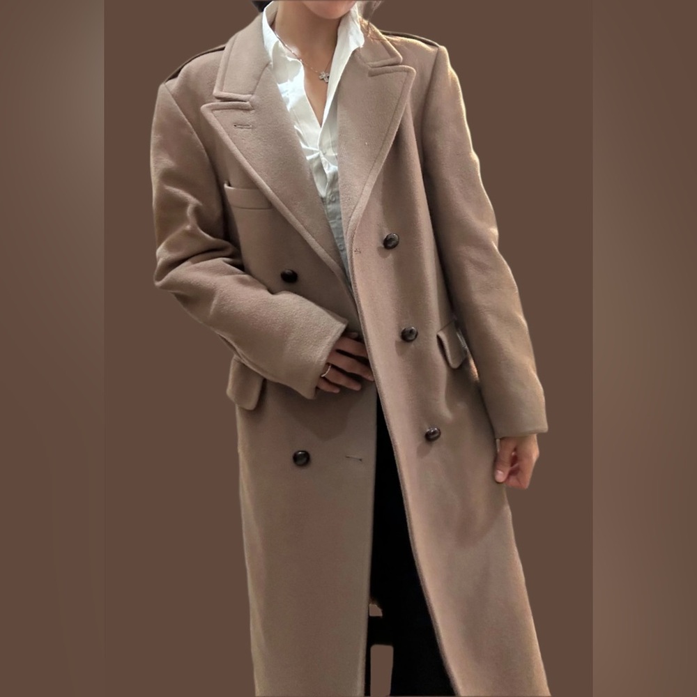 100% Wool Camel Coat